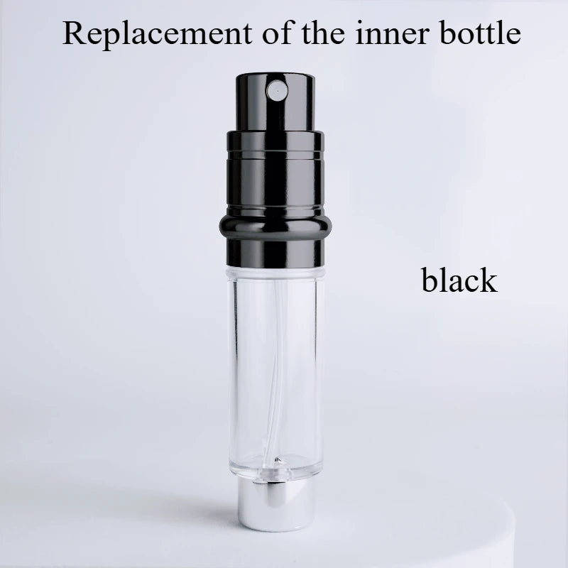 5ML Portable Compact Leather Perfume Bottle Multipurpose Sprayer Refillable Empty Perfume Atomizer for Travel Spray Bottle 1PC