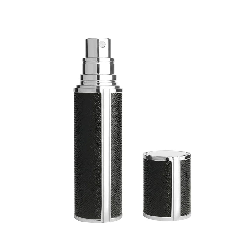 5ML Portable Compact Leather Perfume Bottle Multipurpose Sprayer Refillable Empty Perfume Atomizer for Travel Spray Bottle 1PC