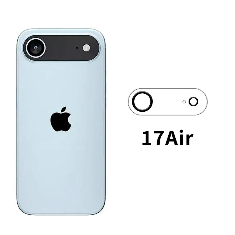 Luxury HD Clear Lens Tempered Glass for IPhone 17 Pro Max 17pro 17 Air Anti-Glare Camera Protector Back Lens Cover