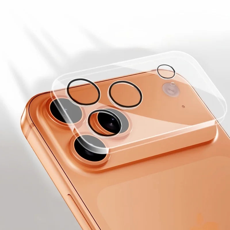 Luxury HD Clear Lens Tempered Glass for IPhone 17 Pro Max 17pro 17 Air Anti-Glare Camera Protector Back Lens Cover