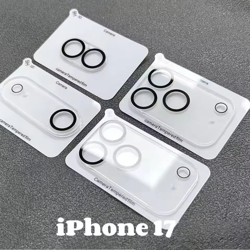 Luxury HD Clear Lens Tempered Glass for IPhone 17 Pro Max 17pro 17 Air Anti-Glare Camera Protector Back Lens Cover