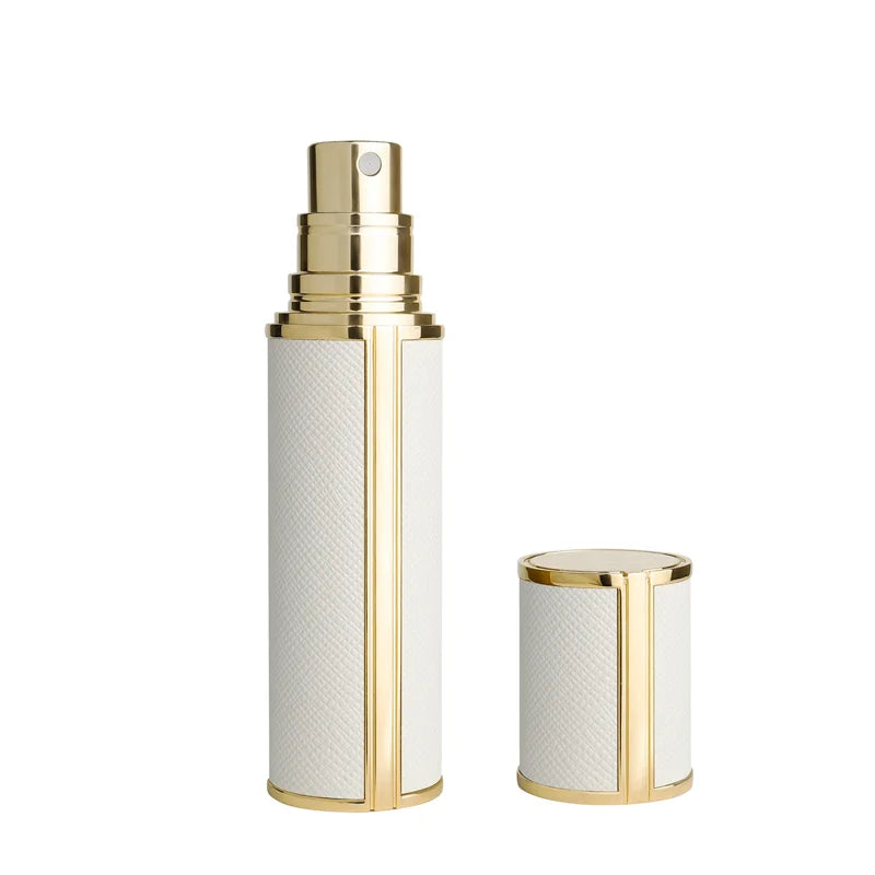 5ML Portable Compact Leather Perfume Bottle Multipurpose Sprayer Refillable Empty Perfume Atomizer for Travel Spray Bottle 1PC